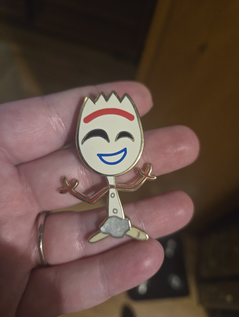 Disney Fantasy Pin Forky "Im Trash" Pin LE 50